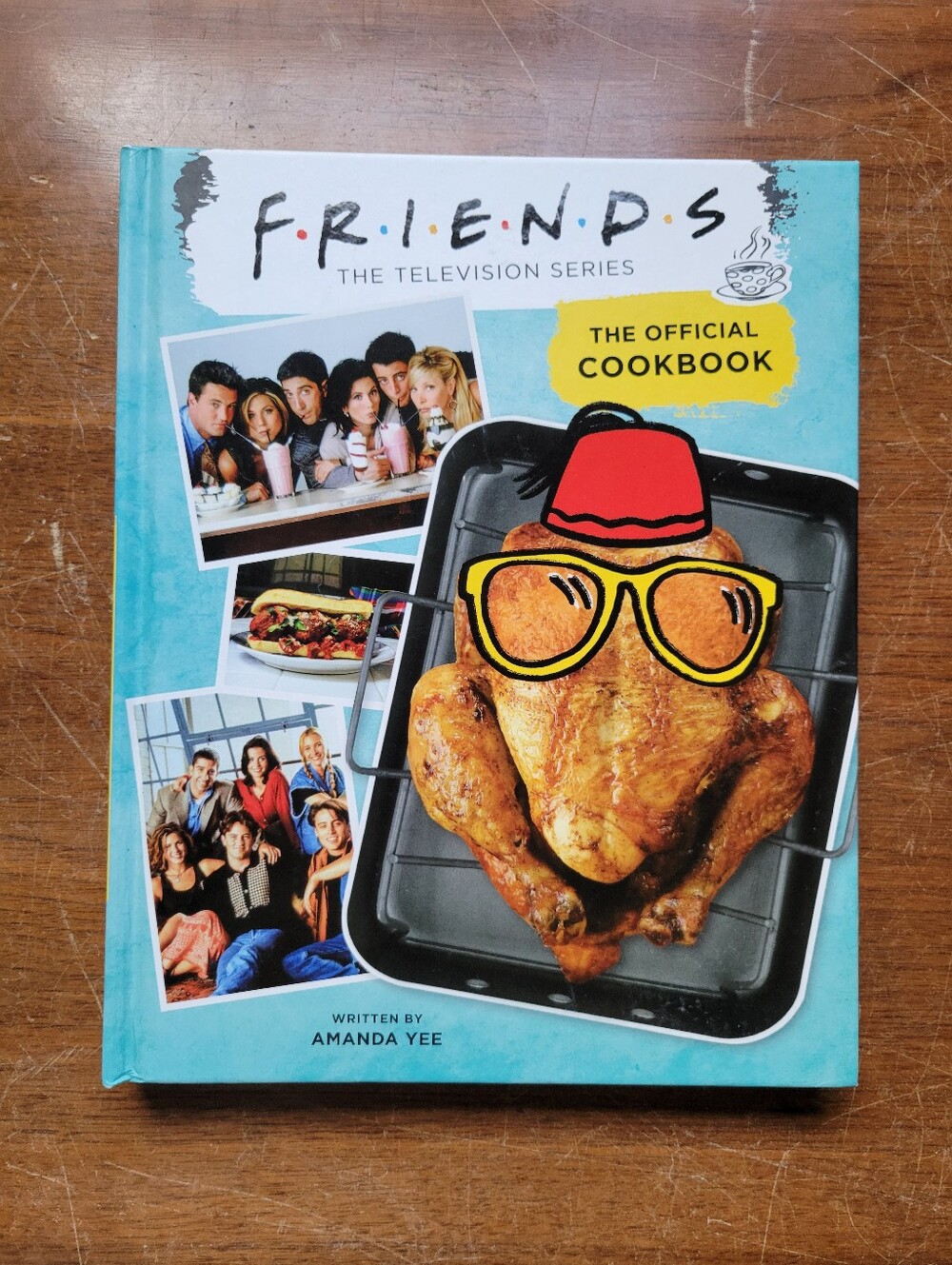 FRIENDS Official Cookbook by Amanda Yee, College Edition, Hardcover TV Show